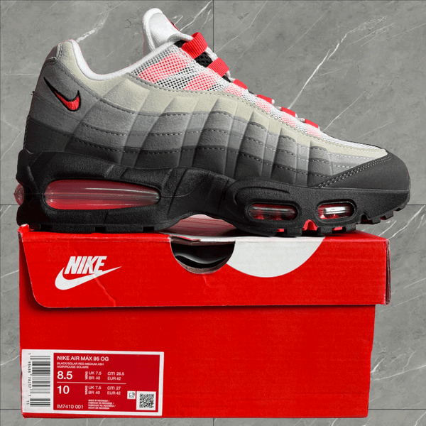 NIKE AIR MAX 95- SOLAR RED