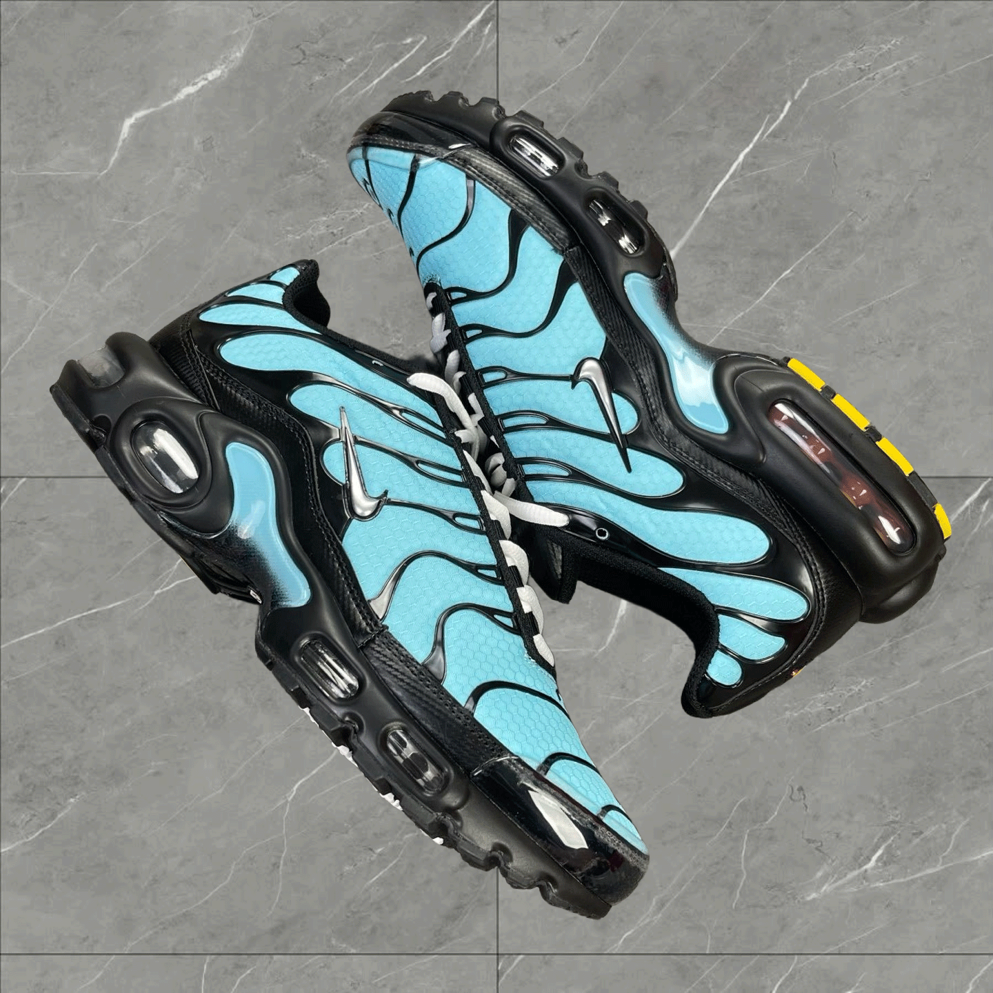 NIKE AIR MAX TN PLUS AQUA SILVER